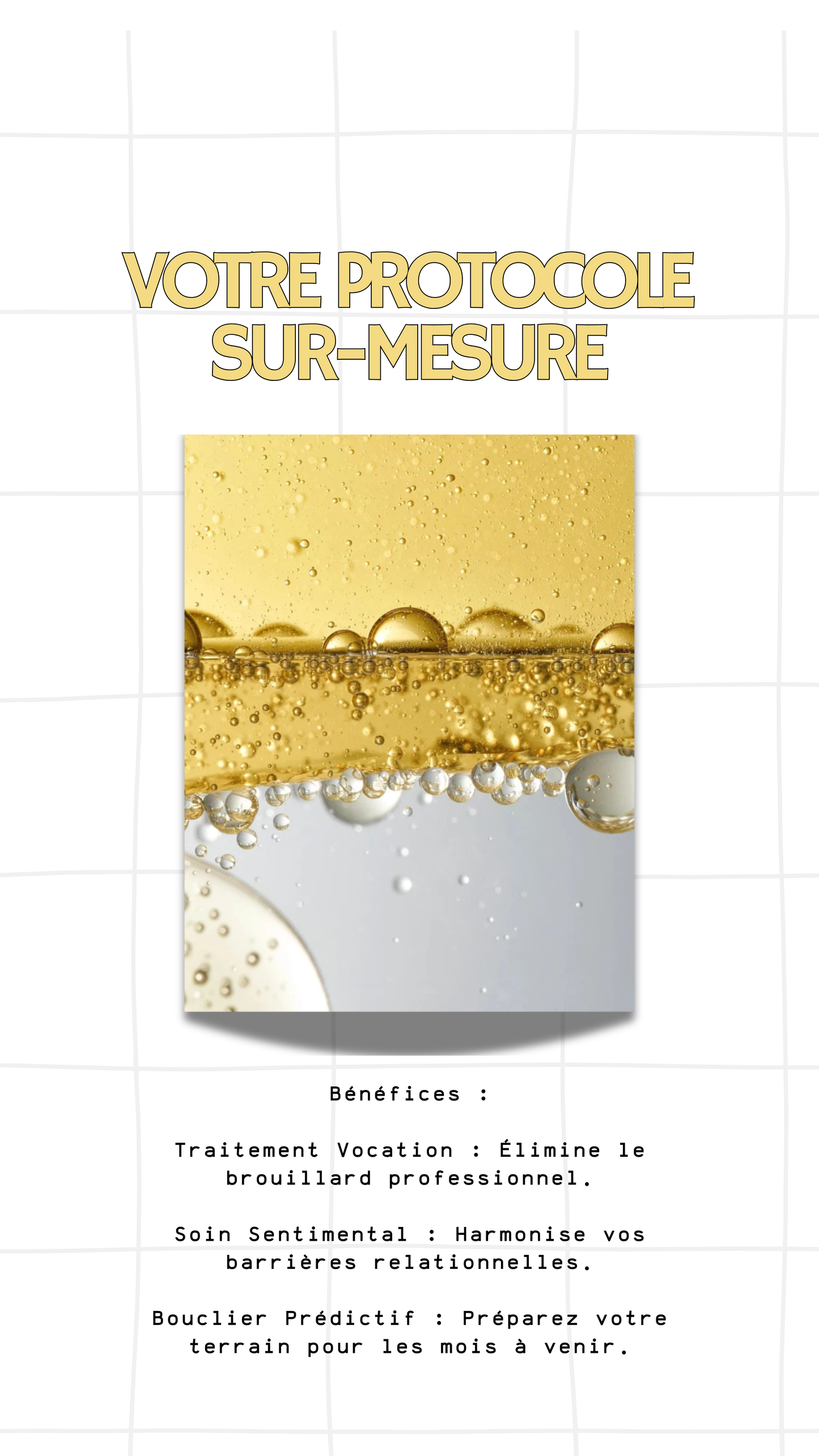 L’ÉLIXIR D’OR Soin de Haute Performance