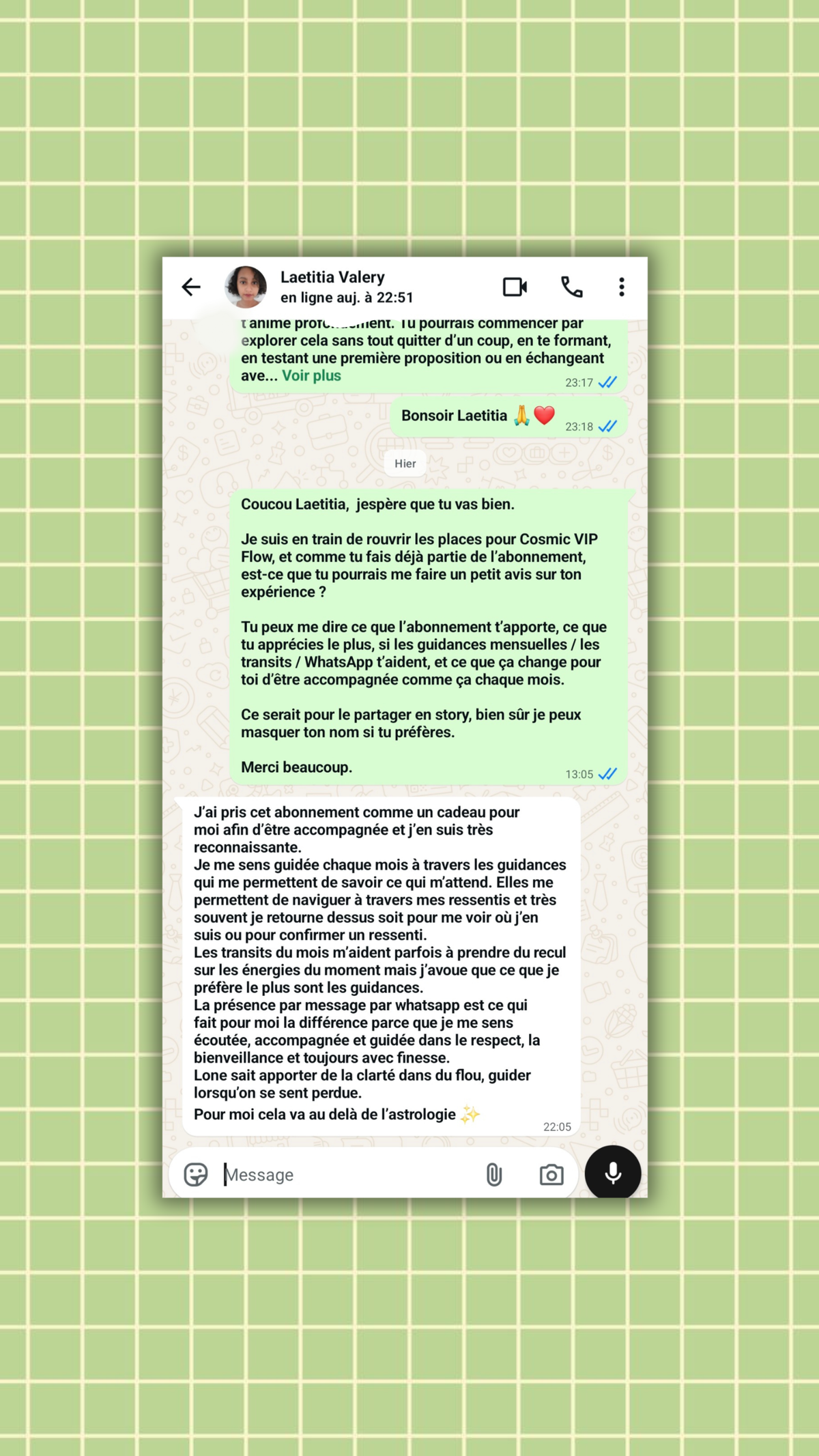 ❇ Cosmic Flow VIP ❇ Accompagnement astrologique mensuel