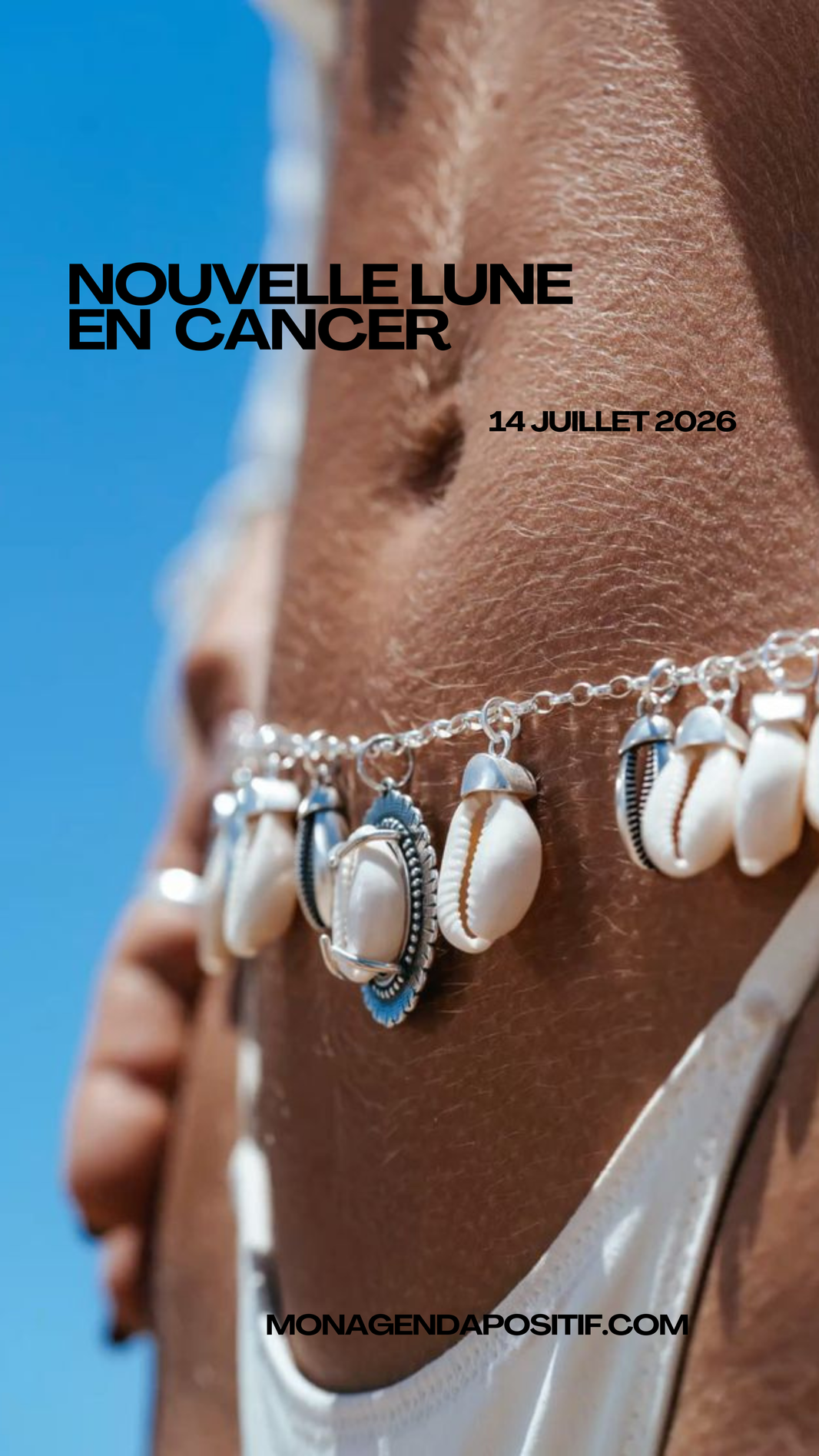 Découvrez la Nouvelle Lune en Cancer du 14 juillet 2026 : émotions, foyer, sécurité intérieure, guérison du passé et intentions à poser.