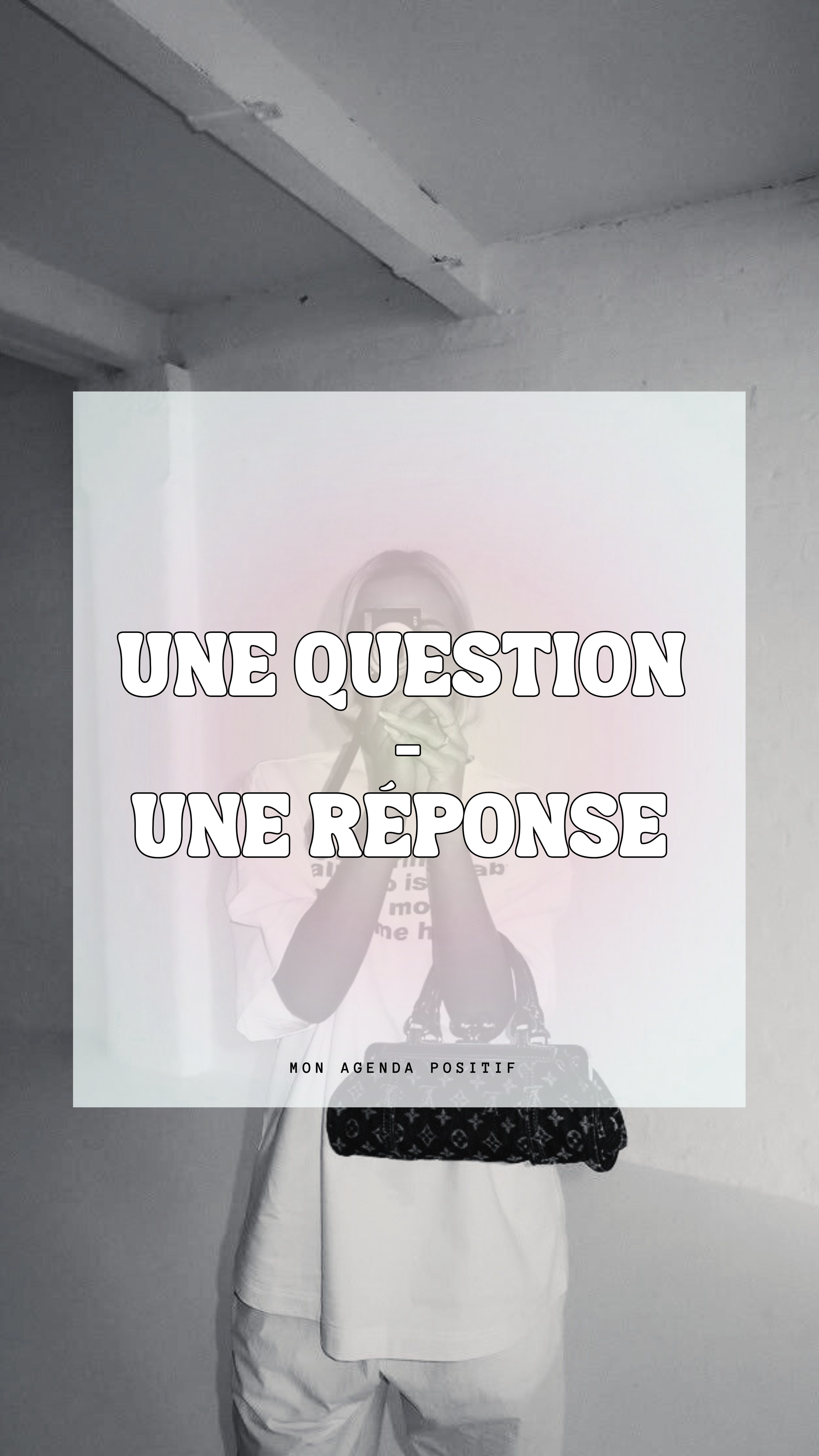 UNE QUESTION- UNE RÉPONSE