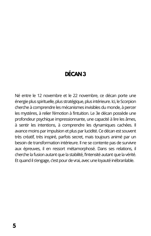 Scorpion Votre Portrait Astrologique