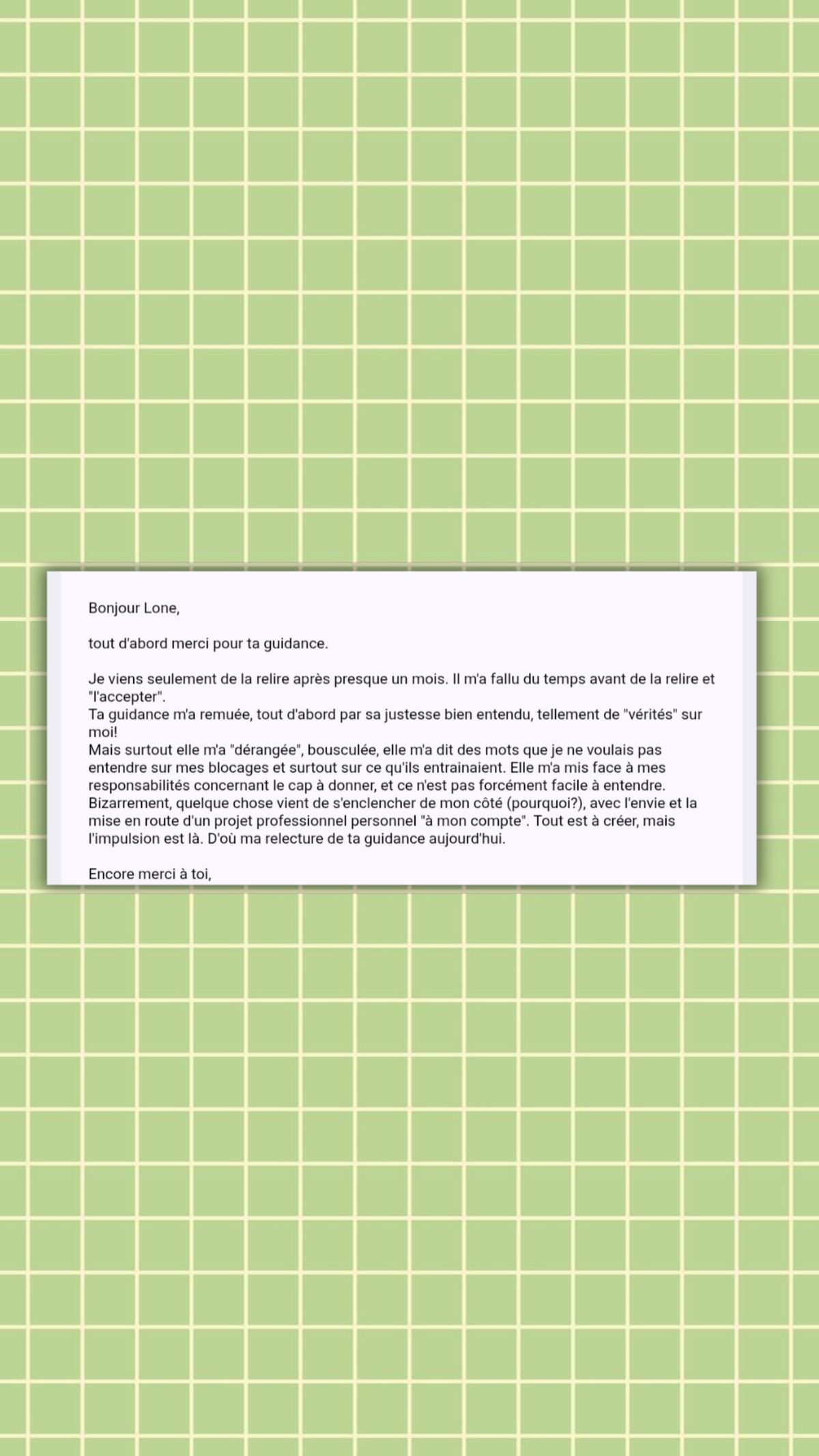 Guidance Sentimentale ❇ Love Code