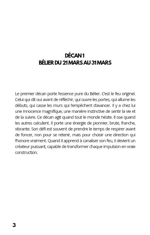 Bélier Votre Portrait Astrologique